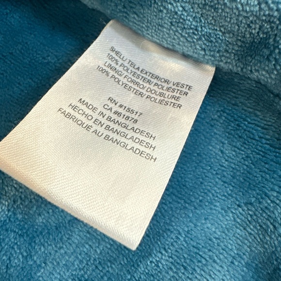 Baby Dinosaur & Prehistoric Animals Print Fleece Lined Hooded Jacket size 18M - Picture 7 of 10